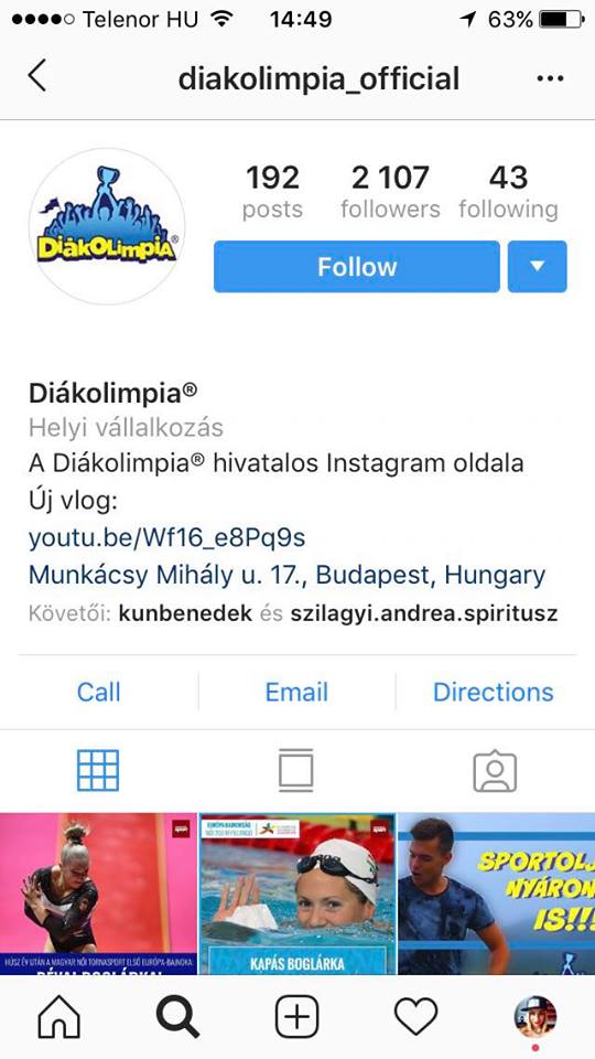 Instagram követőtábor